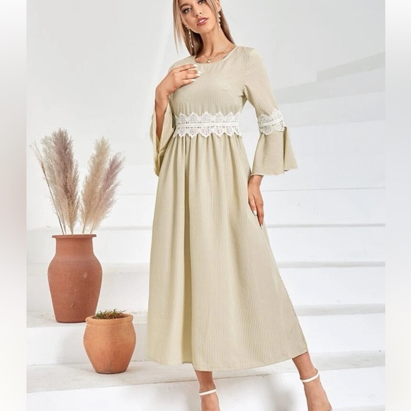 $6 Maxi dress new cream color $6 When bundled - Picture 8 of 12